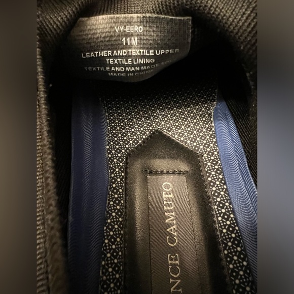 Vince Camuto VY-EERO Black Sport Stretch Men’s Dress/Casual Oxford Shoe Size 11 - Picture 8 of 9